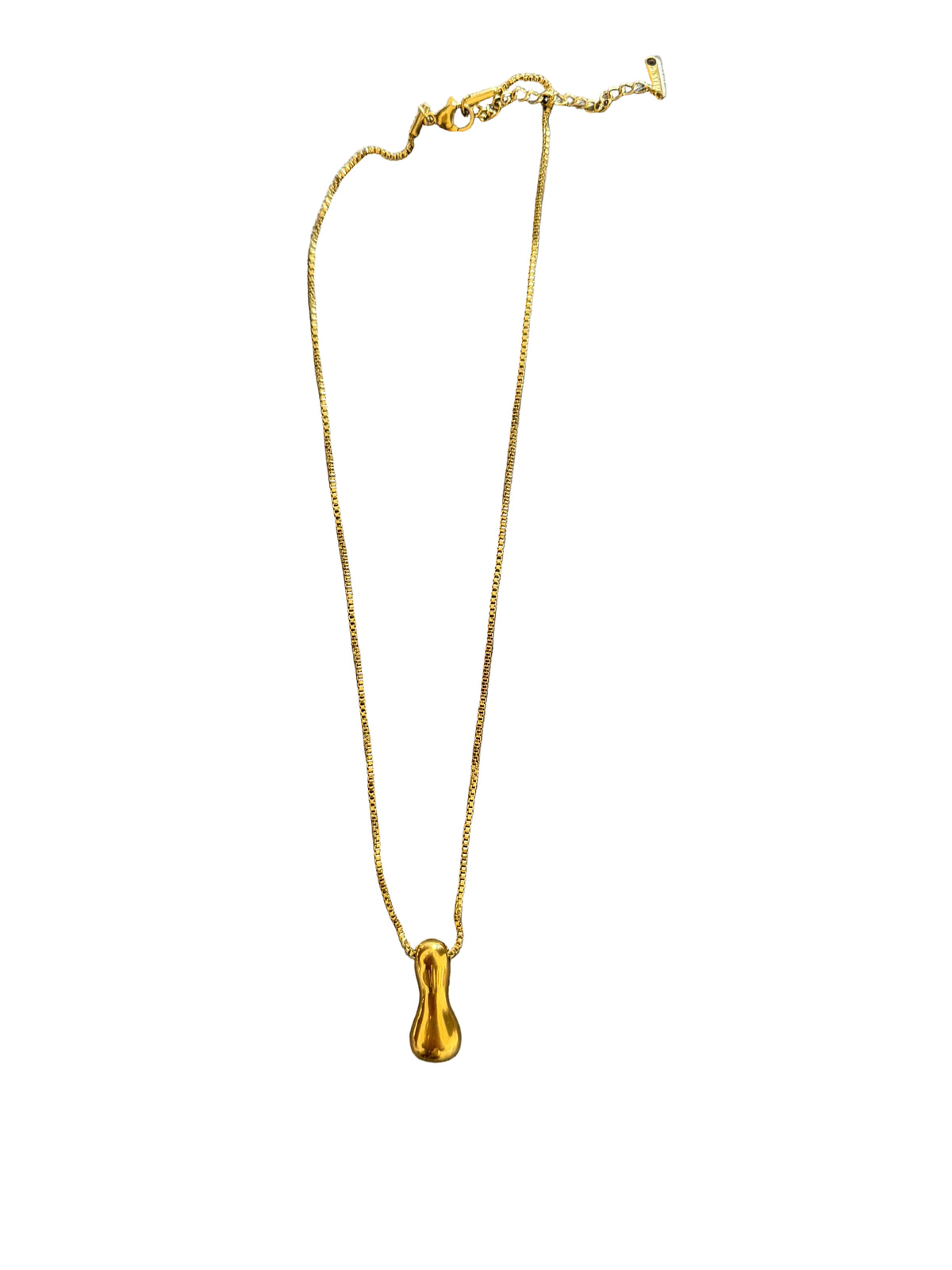 Initial I Necklace