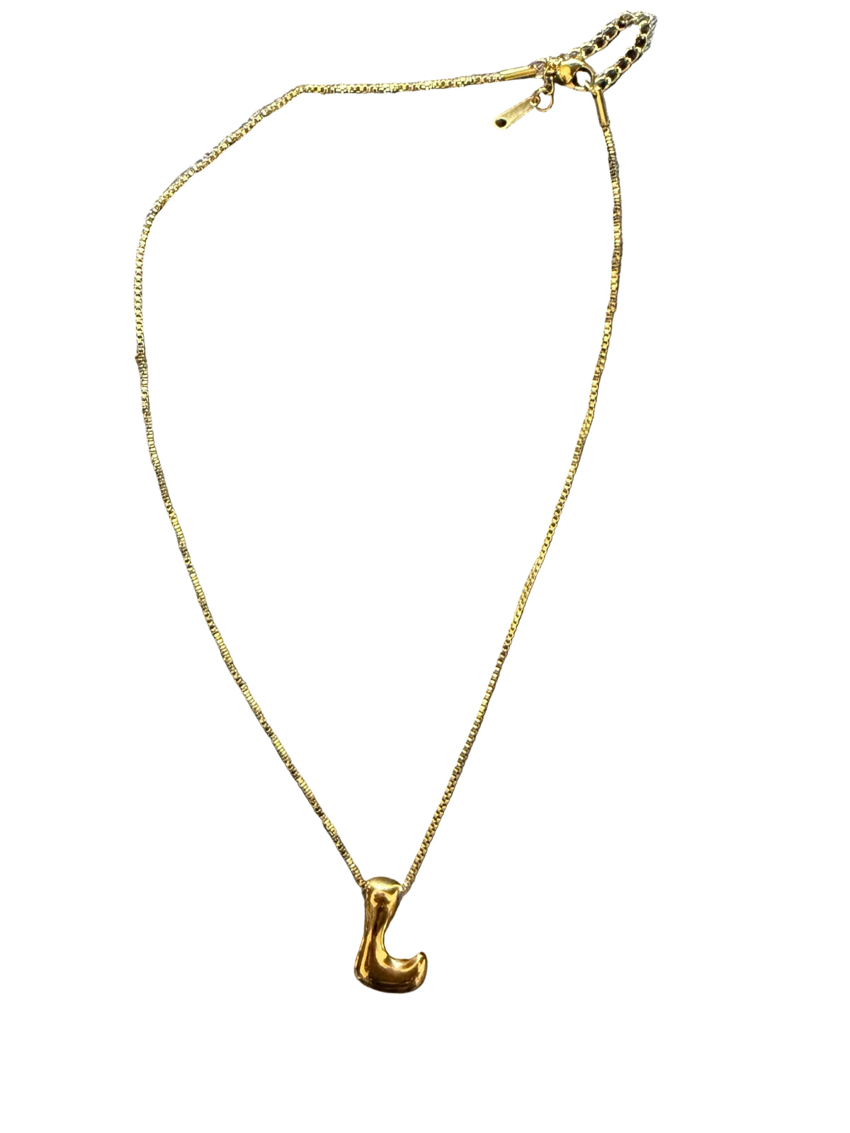 Initial L Necklace