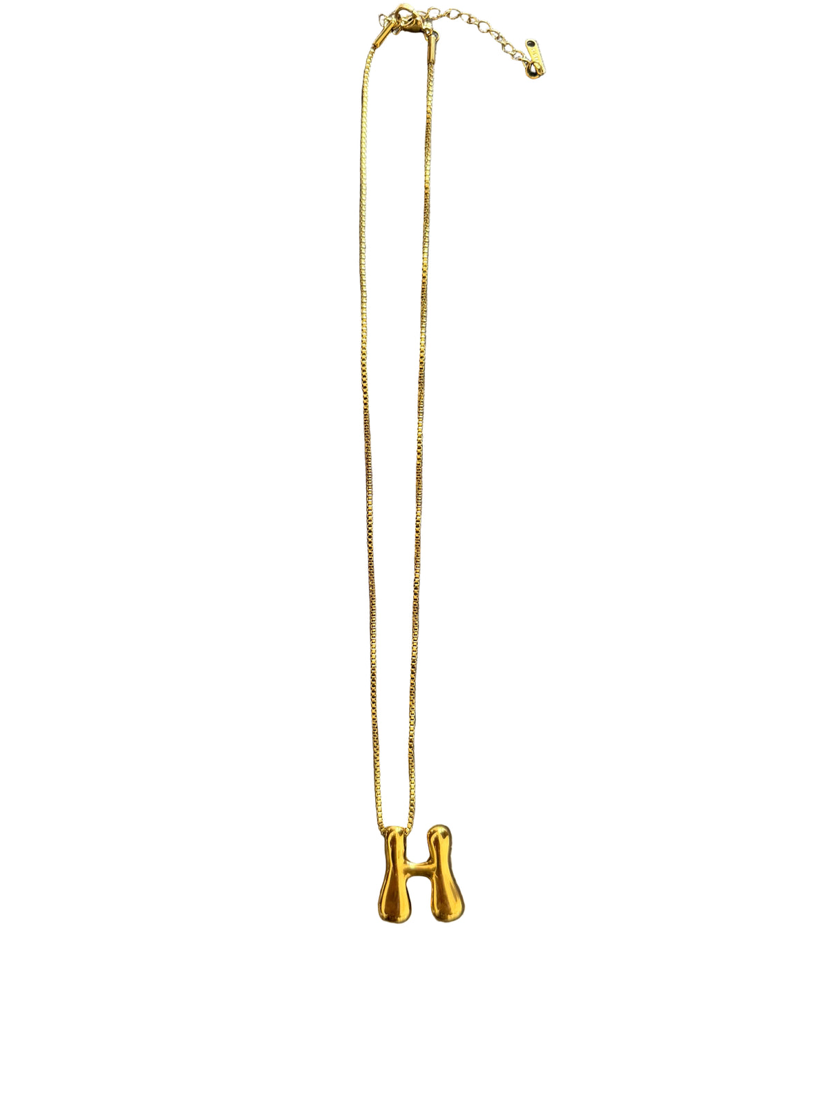 Initial H Necklace