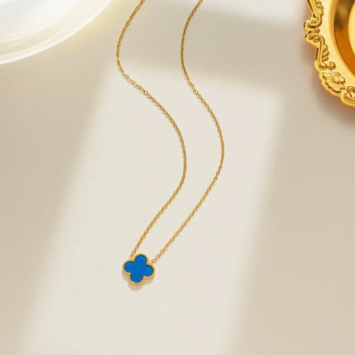 Blue Clover Jewelry Set