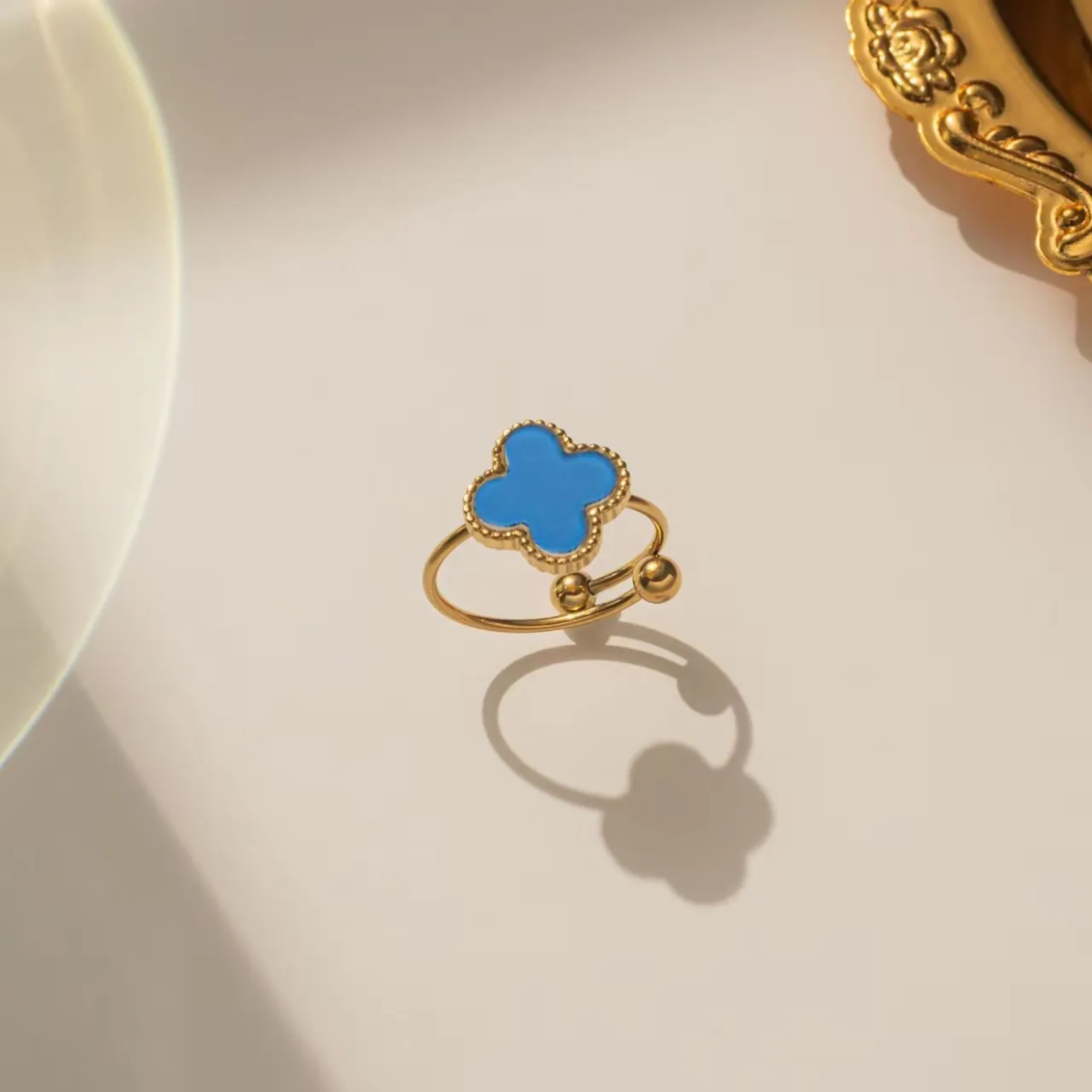 Blue Clover Jewelry Set