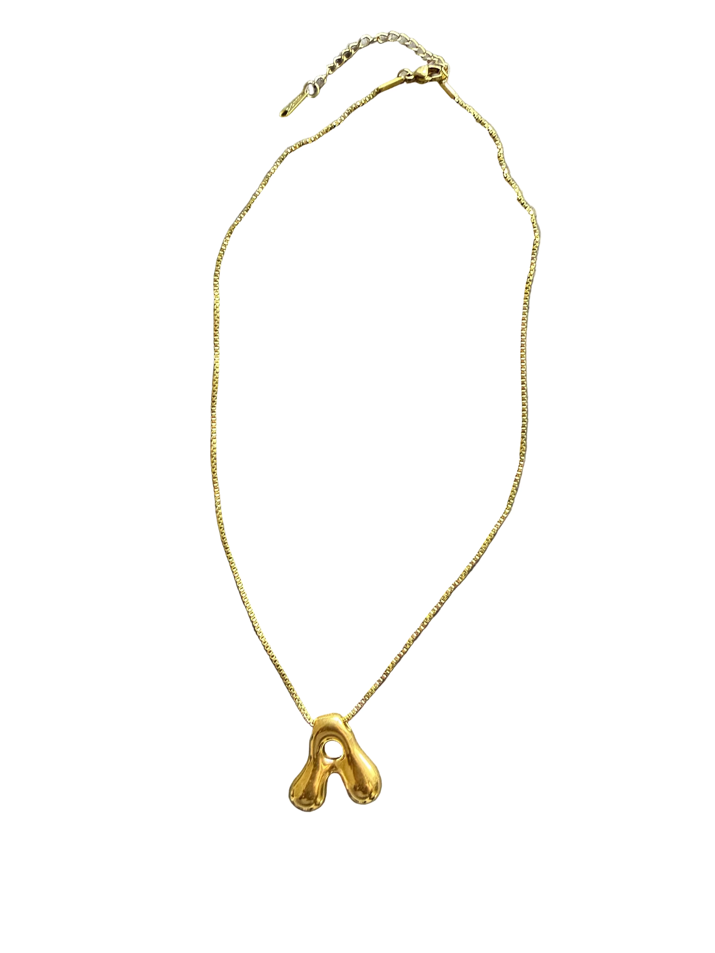 Initial A Necklace